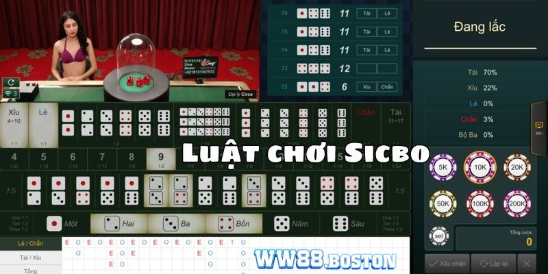 Cách đánh Sicbo đơn giản mà tân thủ cần biết